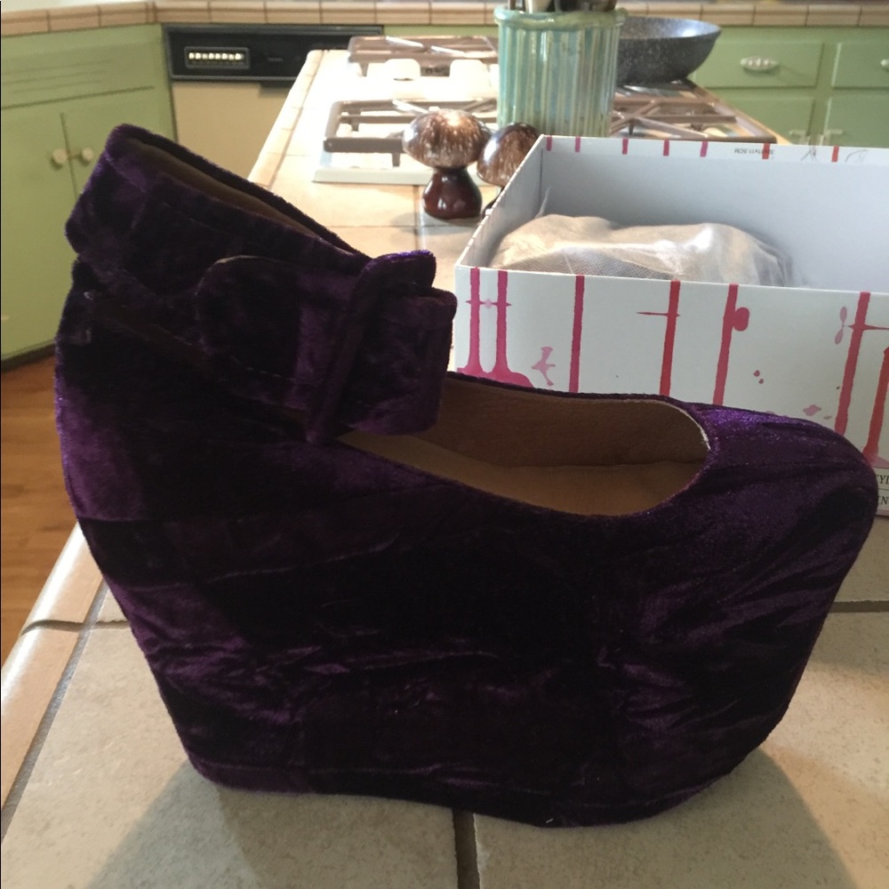 Jeffrey Campbell pointe platforms